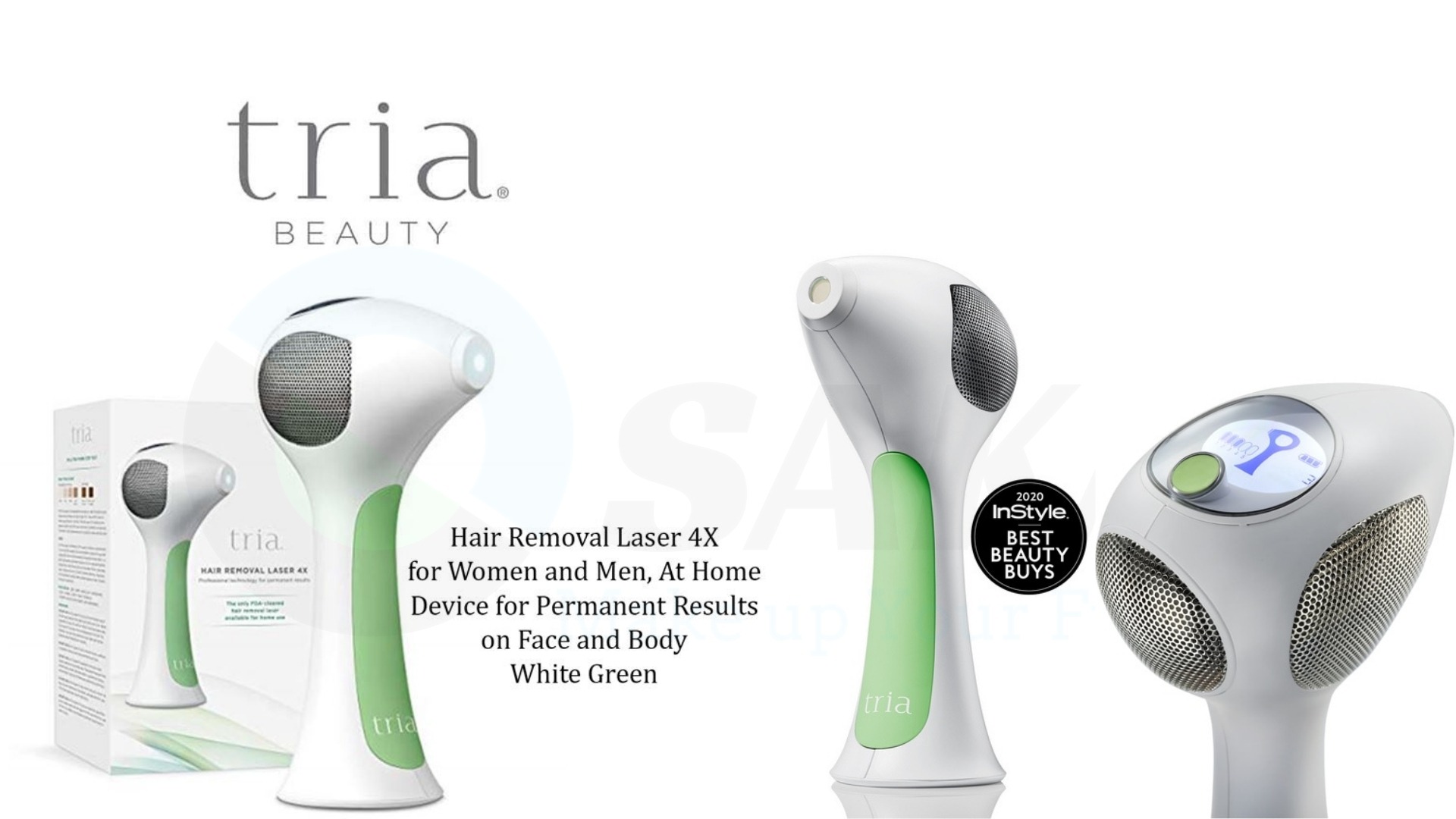 Máy triệt lông vĩnh viễn tại nhà Tria Beauty Hair Removal Laser 4X