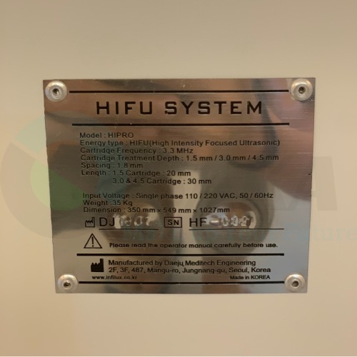 Máy nâng cơ Hifu Hipro qua sử dụng [LIKE NEW] [HÀN QUỐC] tặng 2 Tip