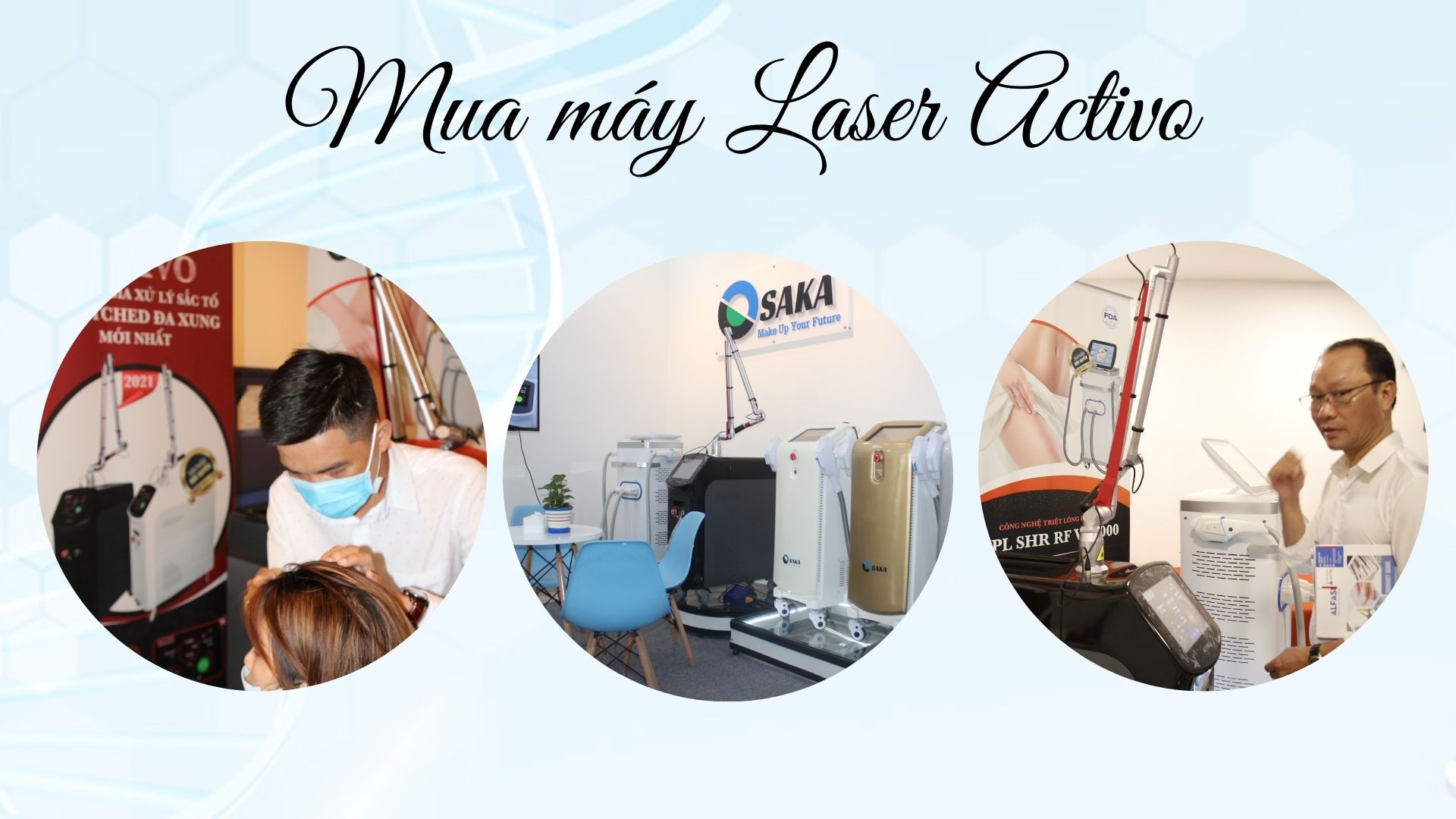 Mua máy Laser Activo