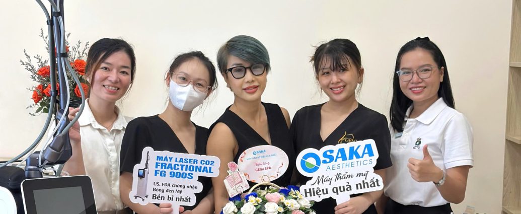 Chuyển giao công nghệ Laser CO2 Fractional tại Gemi Spa