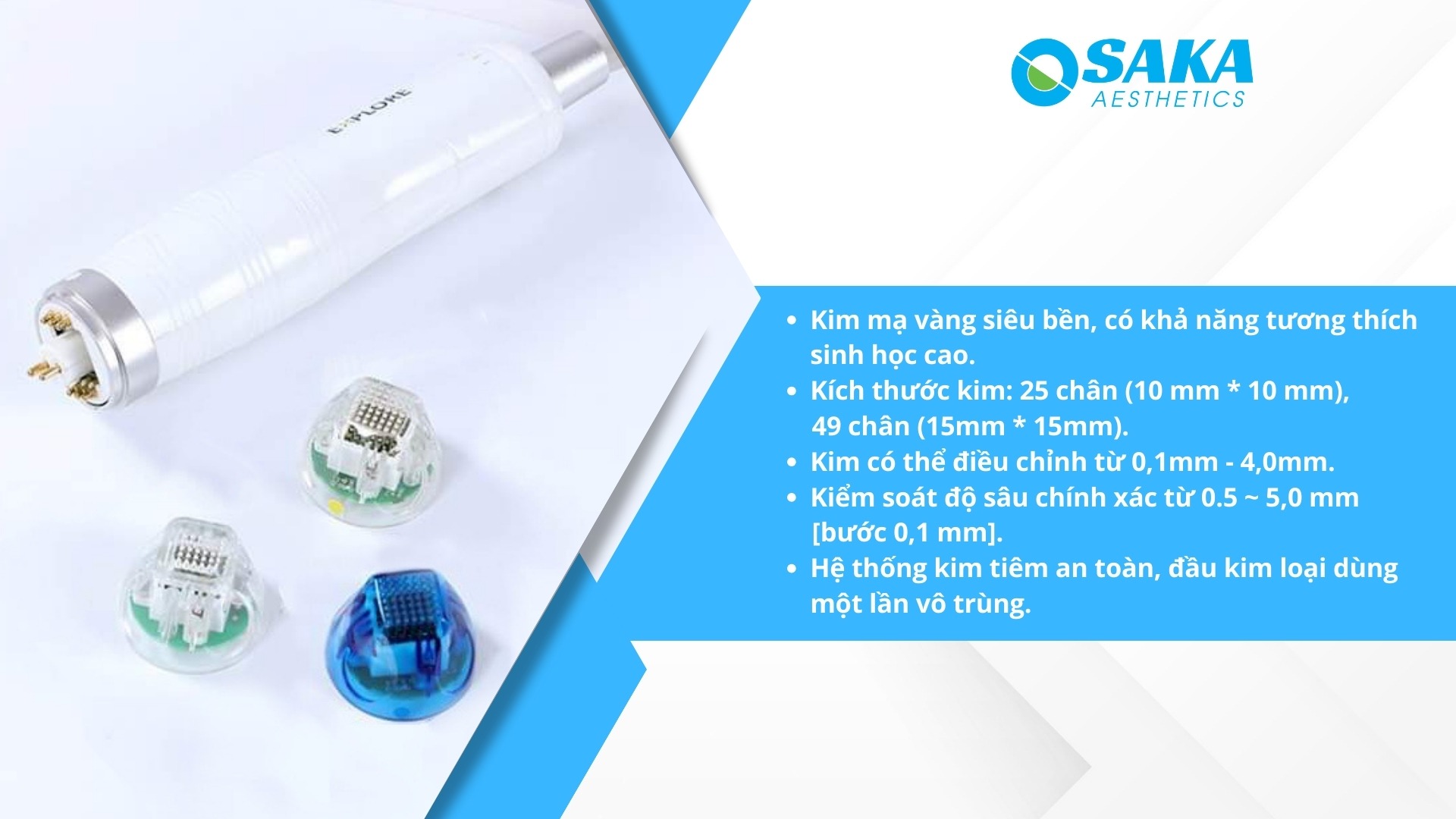 Máy nâng cơ có hệ thống kim an toàn