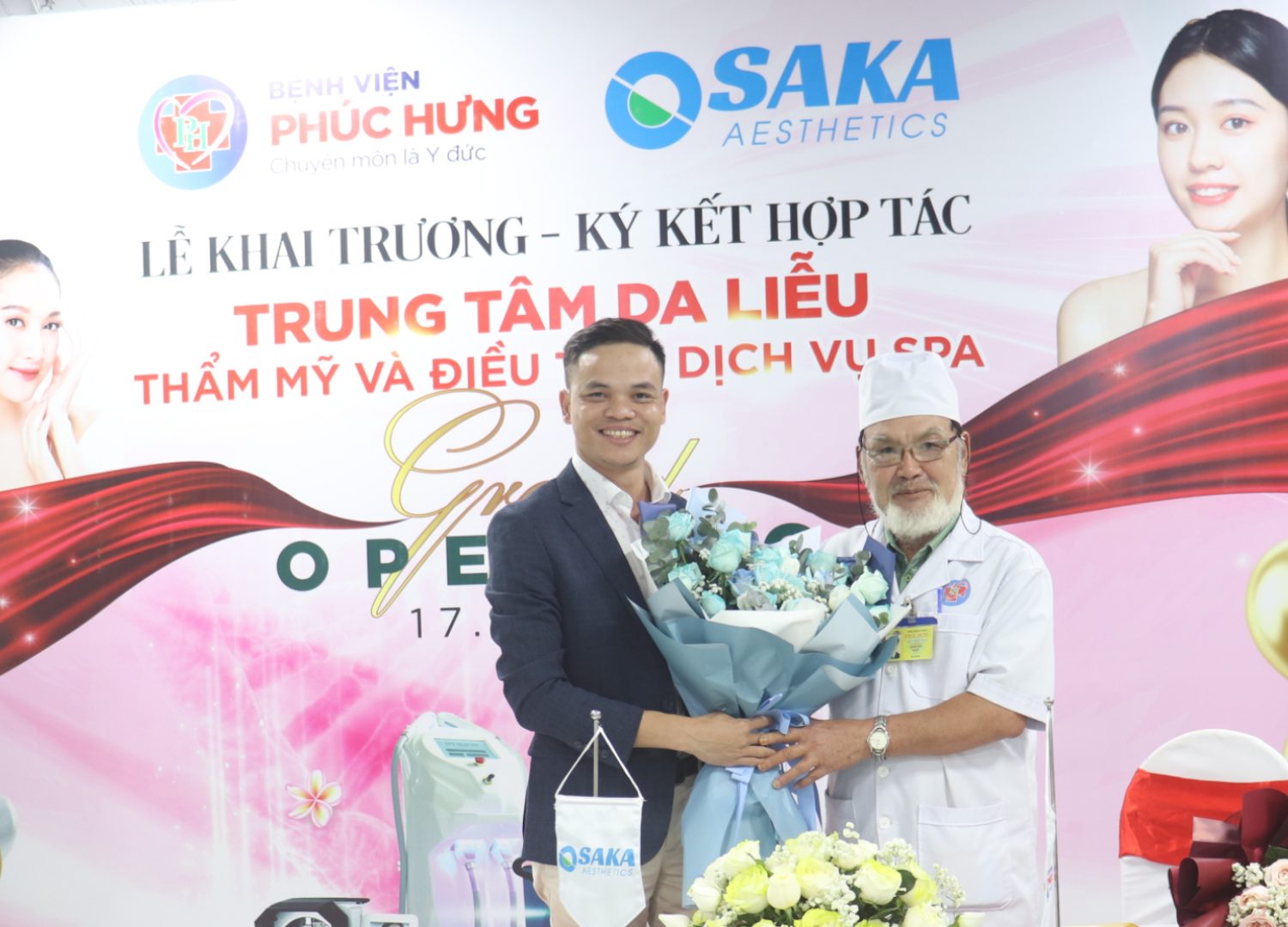 Chuyển giao công nghệ Laser CO2 Fractional - Laser Q-Switched Nd Yag - DPL tại Bệnh viện Đa khoa Phúc Hưng