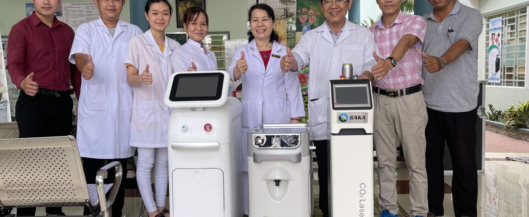 Chuyển giao công nghệ Laser CO2 Fractional tại Phòng khám Đa khoa Dân Quý