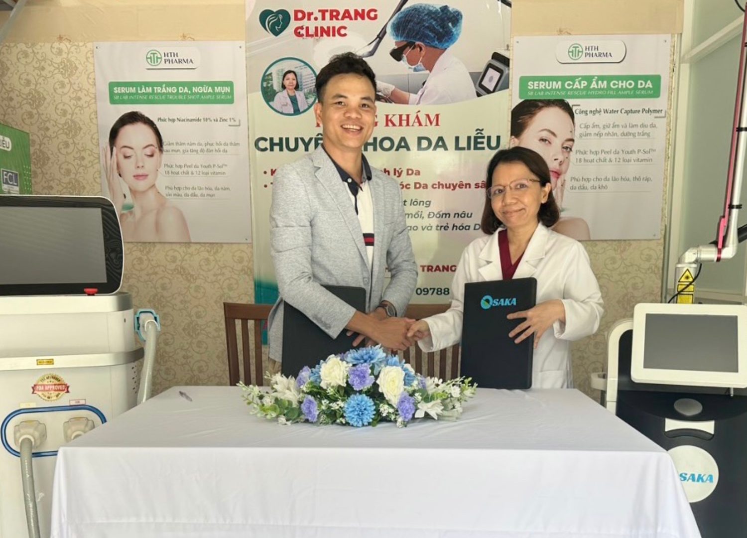 Chuyển giao công nghệ DPL - HIFU Apolo Multilines tại Phòng khám Da liễu Bác sĩ Châu Thị Kim Trang