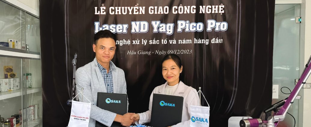 Chuyển giao công nghệ Laser Q-Switched ND YAG tại Phòng khám Da liễu Bác sĩ Quách Thị Bảy