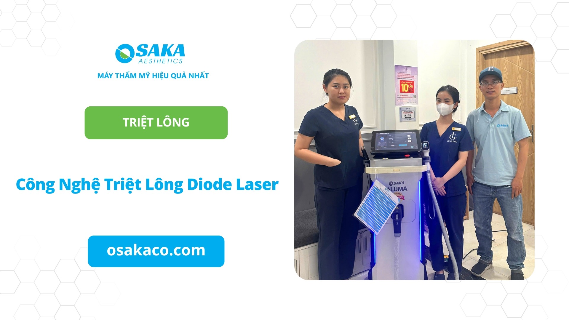 Công nghệ triệt lông Diode Laser