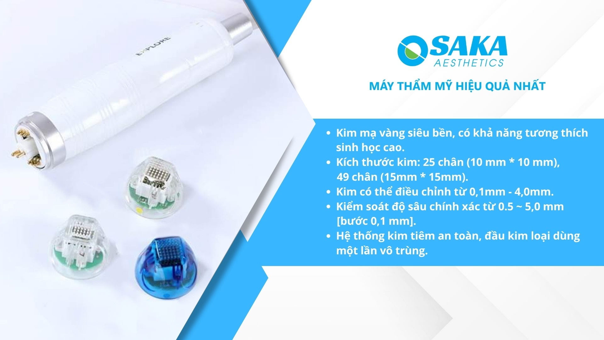 Đặc Điểm Nổi Bật Máy RF Vi kim Quantus Plus Italy