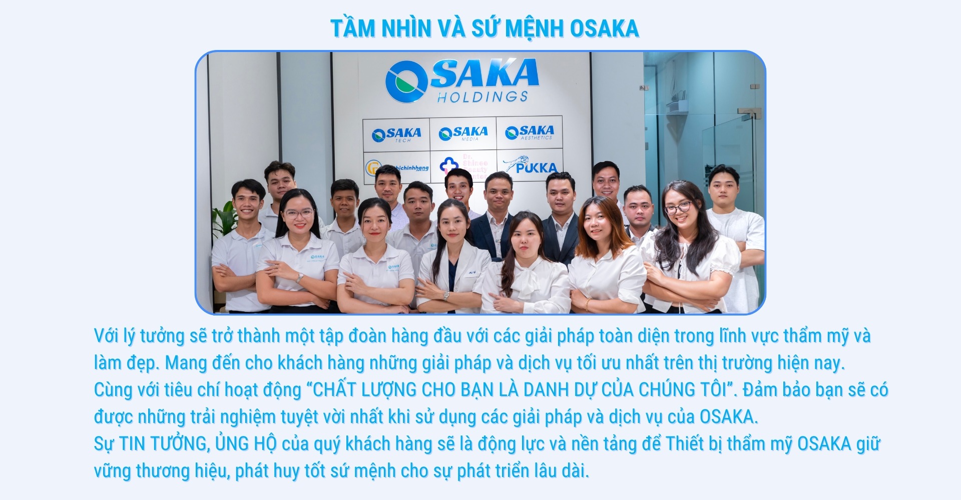 Tầm nhìn và Sứ mệnh OSAKA