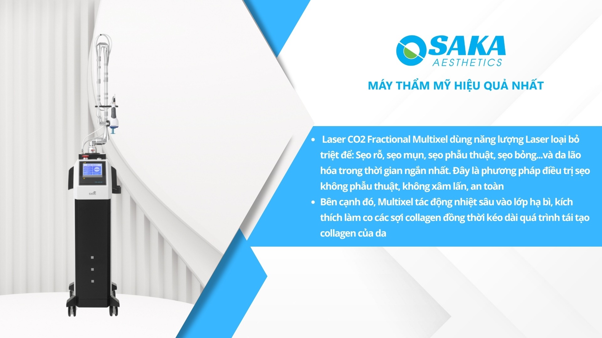 Máy Trị Sẹo Laser CO2 Fractional Multixel
