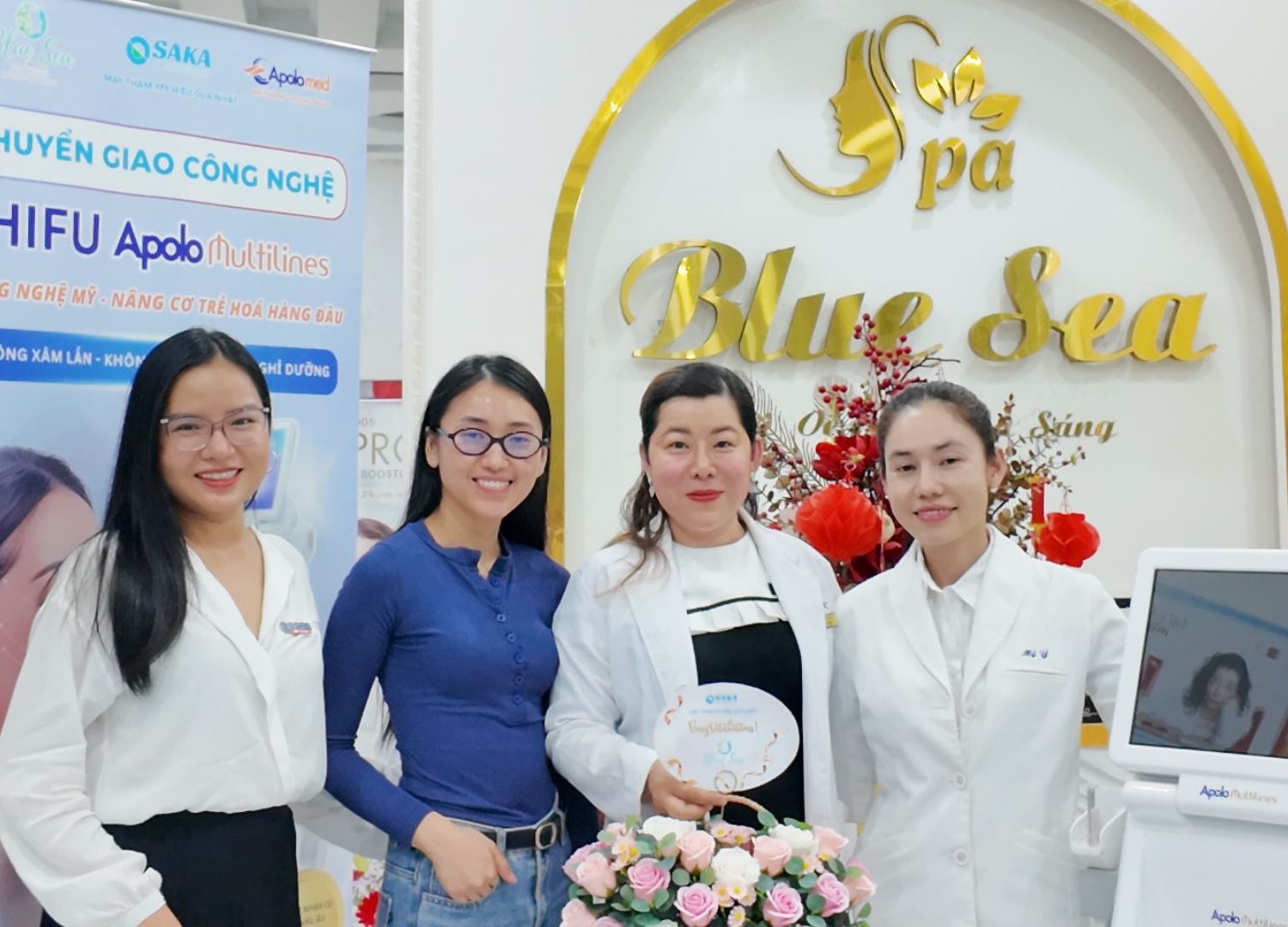 Chuyển giao công nghệ HIFU tại Spa Blue Sea