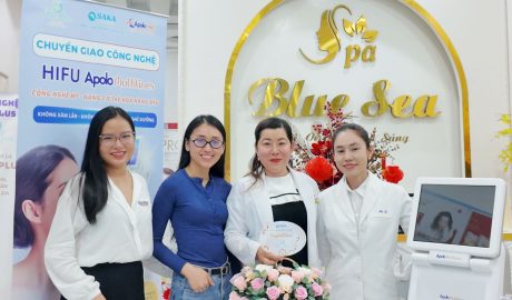 Chuyển giao công nghệ HIFU tại Spa Blue Sea