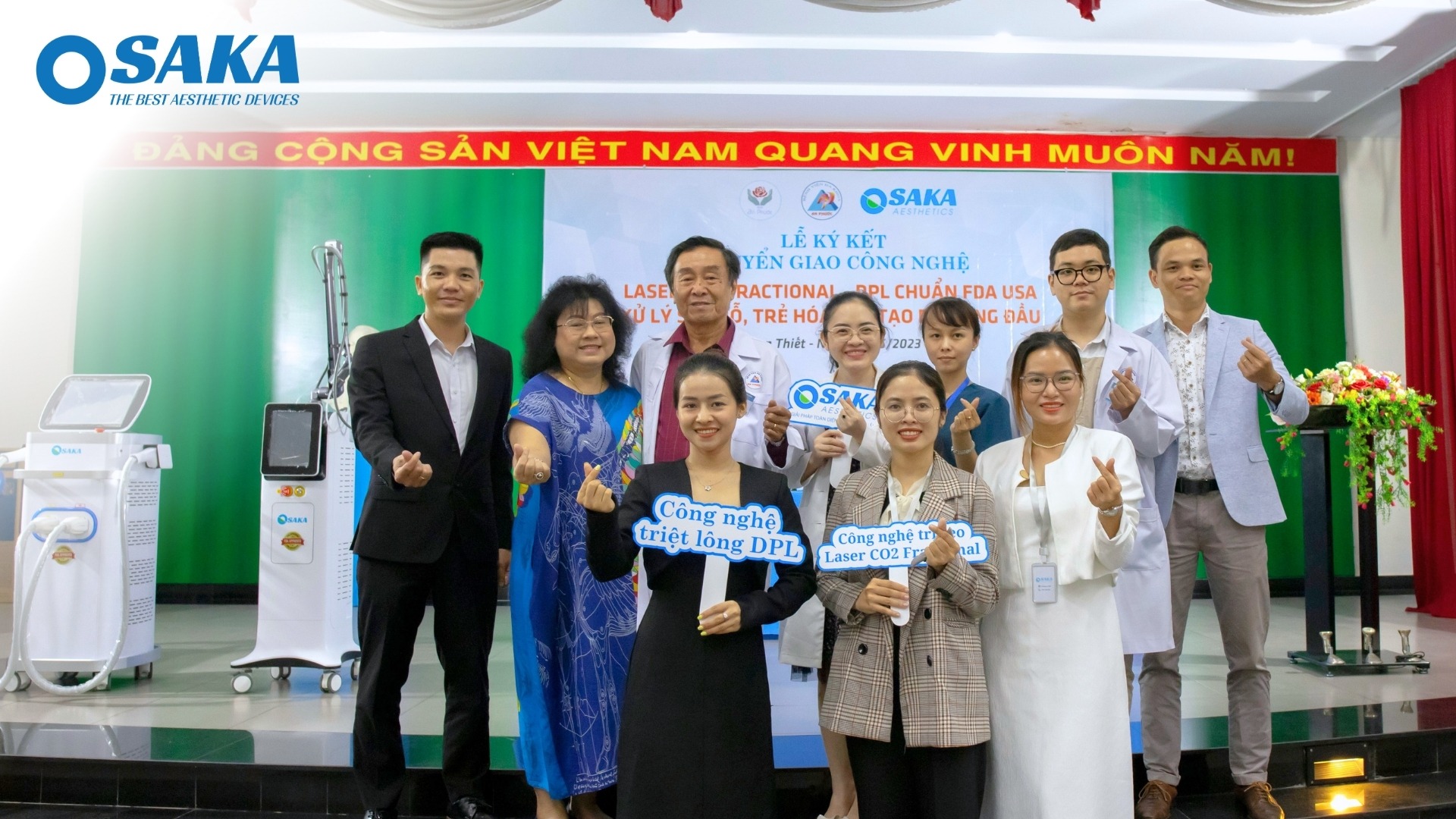 Nâng Tầm Thẩm Mỹ Y Khoa – OSAKA Chuyển Giao Bộ Đôi Công Nghệ Laser CO2 Fractional & IPL Cho Bệnh Viện Đa Khoa An Phước Benh vien da khoa An Phuoc6