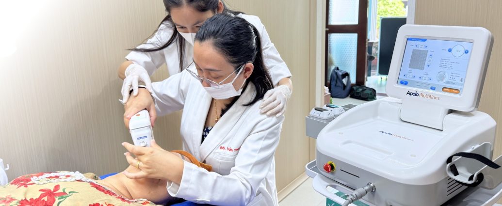 Khởi Đầu Phác Đồ Cá Nhân Hóa – OSAKA Chuyển Giao Bộ Đôi Công Nghệ HIFU Apolo Multilines & Máy Phân Tích Da MC 10 Cho Bác Sĩ Vân Thanh PKDL BS Van Thanh