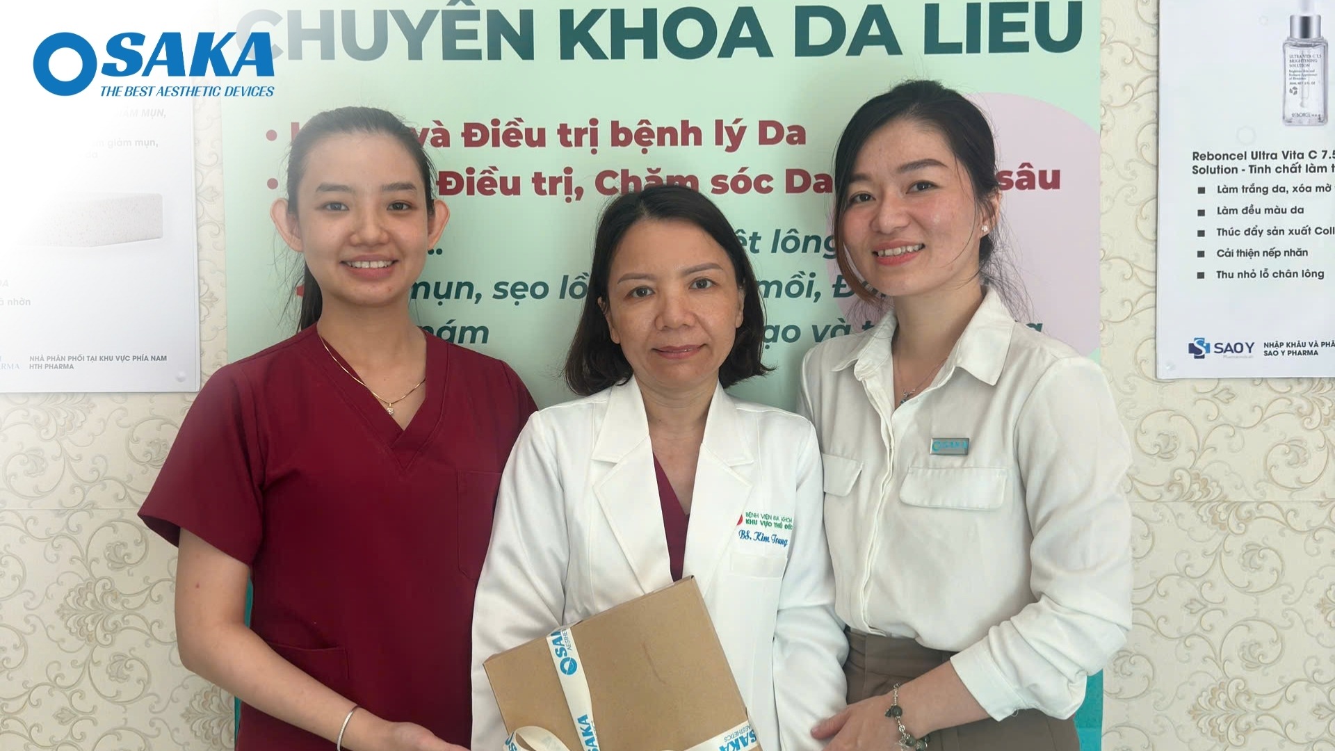 Nâng Tầm Trẻ Hóa Y Khoa OSAKA Chuyển Giao Công Nghệ HIFU Apolo Multilines Tại Phòng Khám Da Liễu Bác Sĩ Châu Thị Kim Trang pkdl chau thi kim trang1