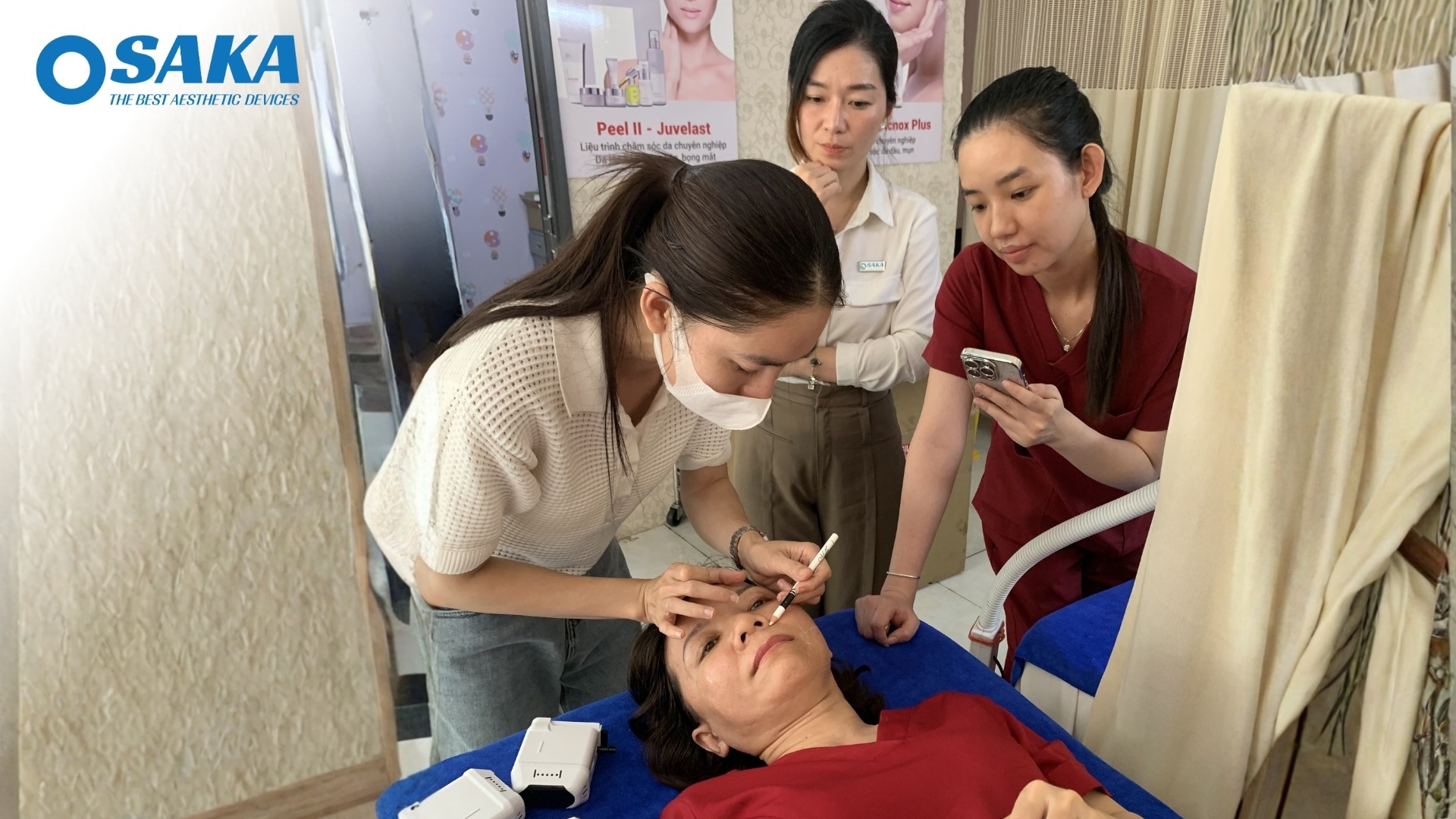 Nâng Tầm Trẻ Hóa Y Khoa OSAKA Chuyển Giao Công Nghệ HIFU Apolo Multilines Tại Phòng Khám Da Liễu Bác Sĩ Châu Thị Kim Trang pkdl chau thi kim trang3
