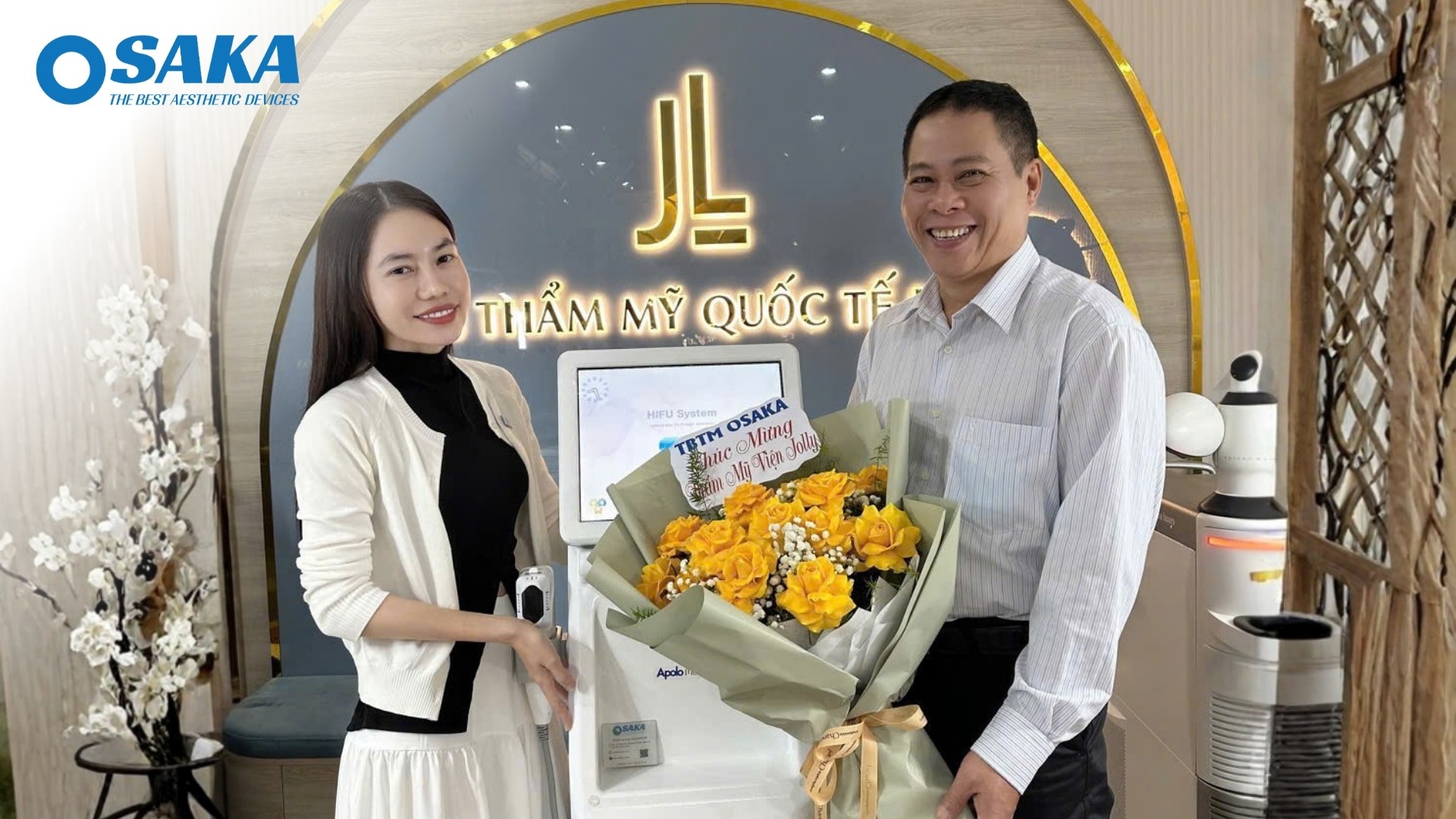 Bứt Phá Doanh Thu Cuối Năm – OSAKA Chuyển Giao Bộ 3 Công Nghệ Thẩm Mỹ Đỉnh Cao Cho Viện Thẩm Mỹ Quốc Tế Jolly Quảng Nam tham my quoc te jolly1