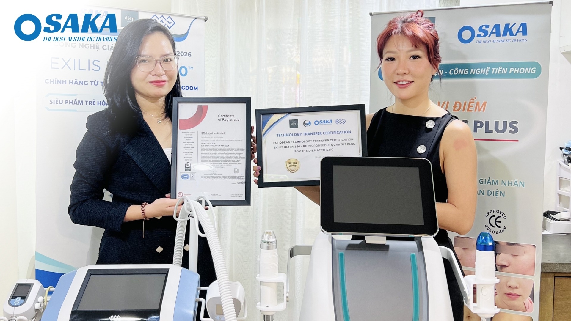Kiến Tạo Làn Da Không Khuyết Điểm - OSAKA Chuyển Giao Độc Quyền Bộ Đôi Công Nghệ BTL EXILIS 360 Và RF VI ĐIỂM QUANTUS PLUS ITALY Cho DIEP AESTHETIC DIEP AESTHETIC 14