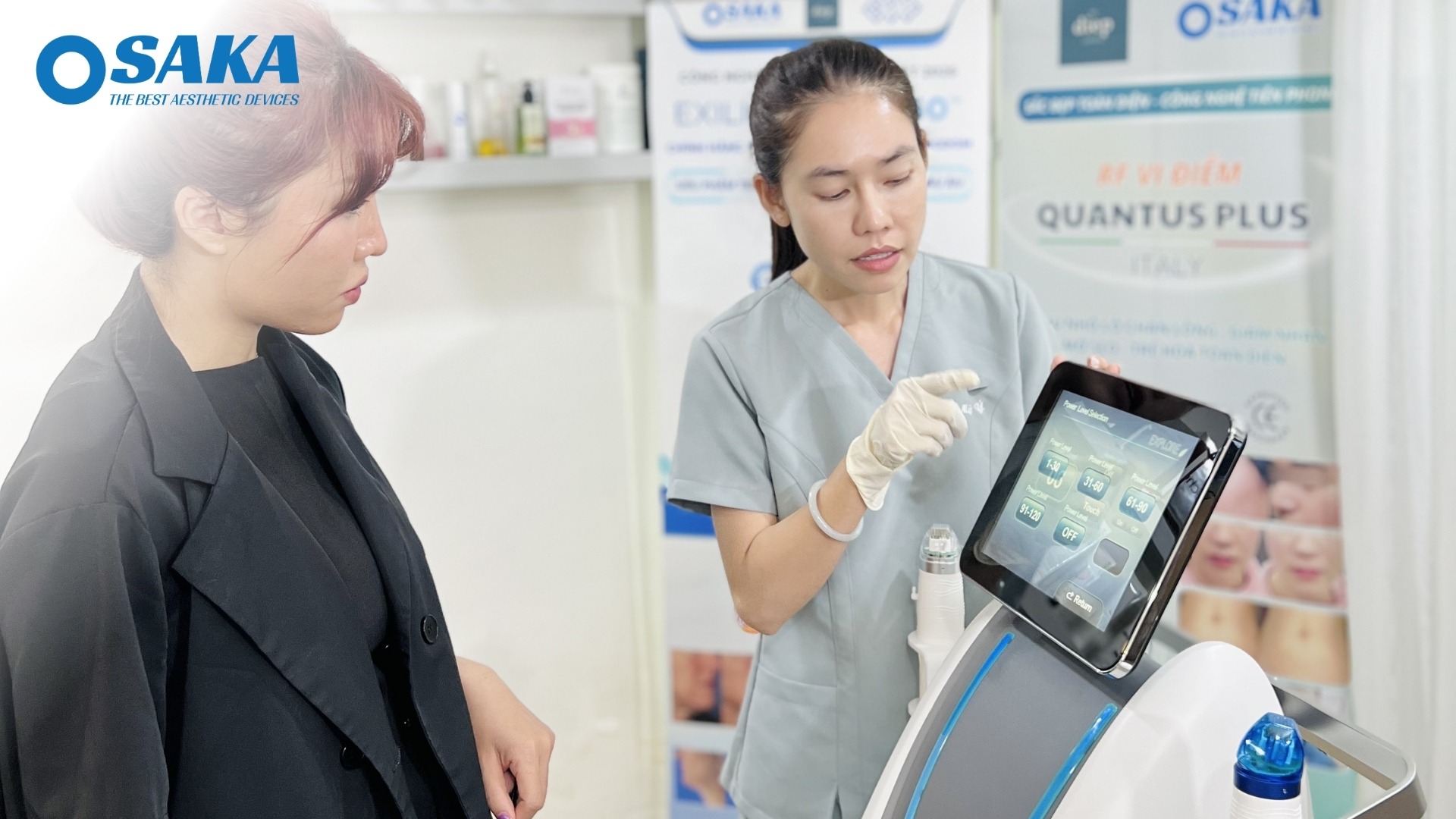 Kiến Tạo Làn Da Không Khuyết Điểm - OSAKA Chuyển Giao Độc Quyền Bộ Đôi Công Nghệ BTL EXILIS 360 Và RF VI ĐIỂM QUANTUS PLUS ITALY Cho DIEP AESTHETIC DIEP AESTHETIC 5