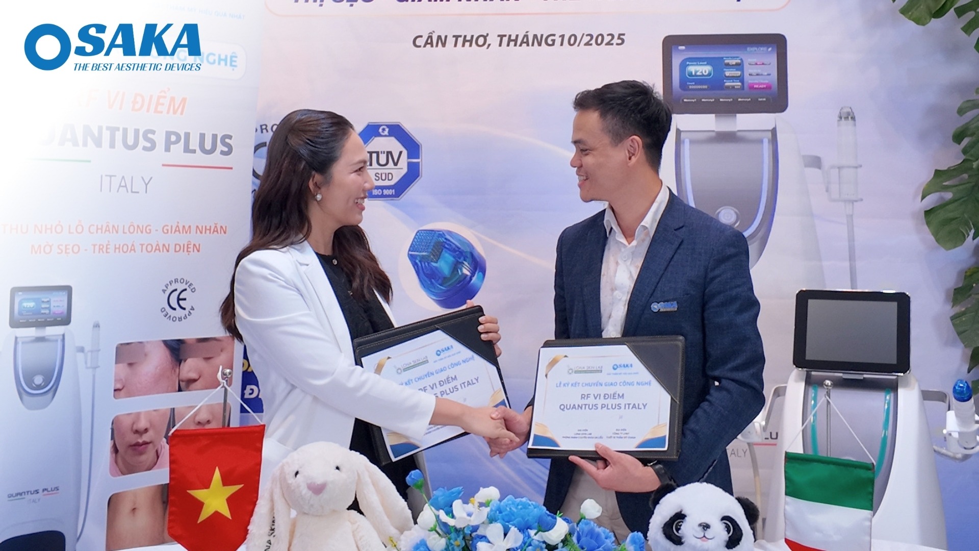 Bước Đột Phá Tái Cấu Trúc Da Tầng Sâu – OSAKA Chuyển Giao Công Nghệ RF NEEDLE Cho LONA SKINLAB Lona Skin Lab 11