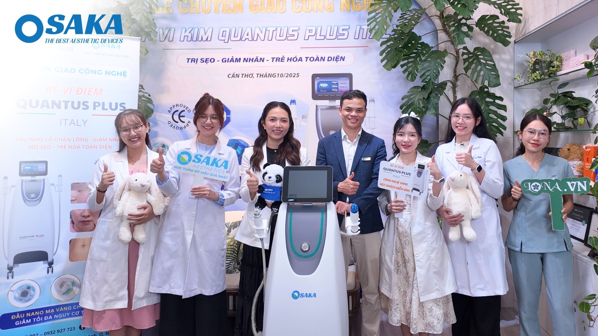 Bước Đột Phá Tái Cấu Trúc Da Tầng Sâu – OSAKA Chuyển Giao Công Nghệ RF NEEDLE Cho LONA SKINLAB Lona Skin Lab 16