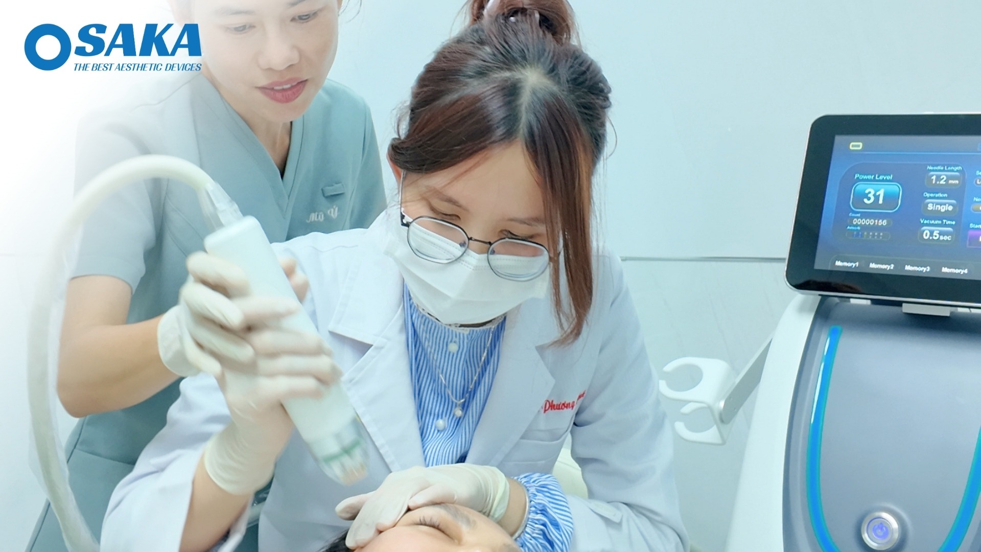 Bước Đột Phá Tái Cấu Trúc Da Tầng Sâu – OSAKA Chuyển Giao Công Nghệ RF NEEDLE Cho LONA SKINLAB Lona Skin Lab 2