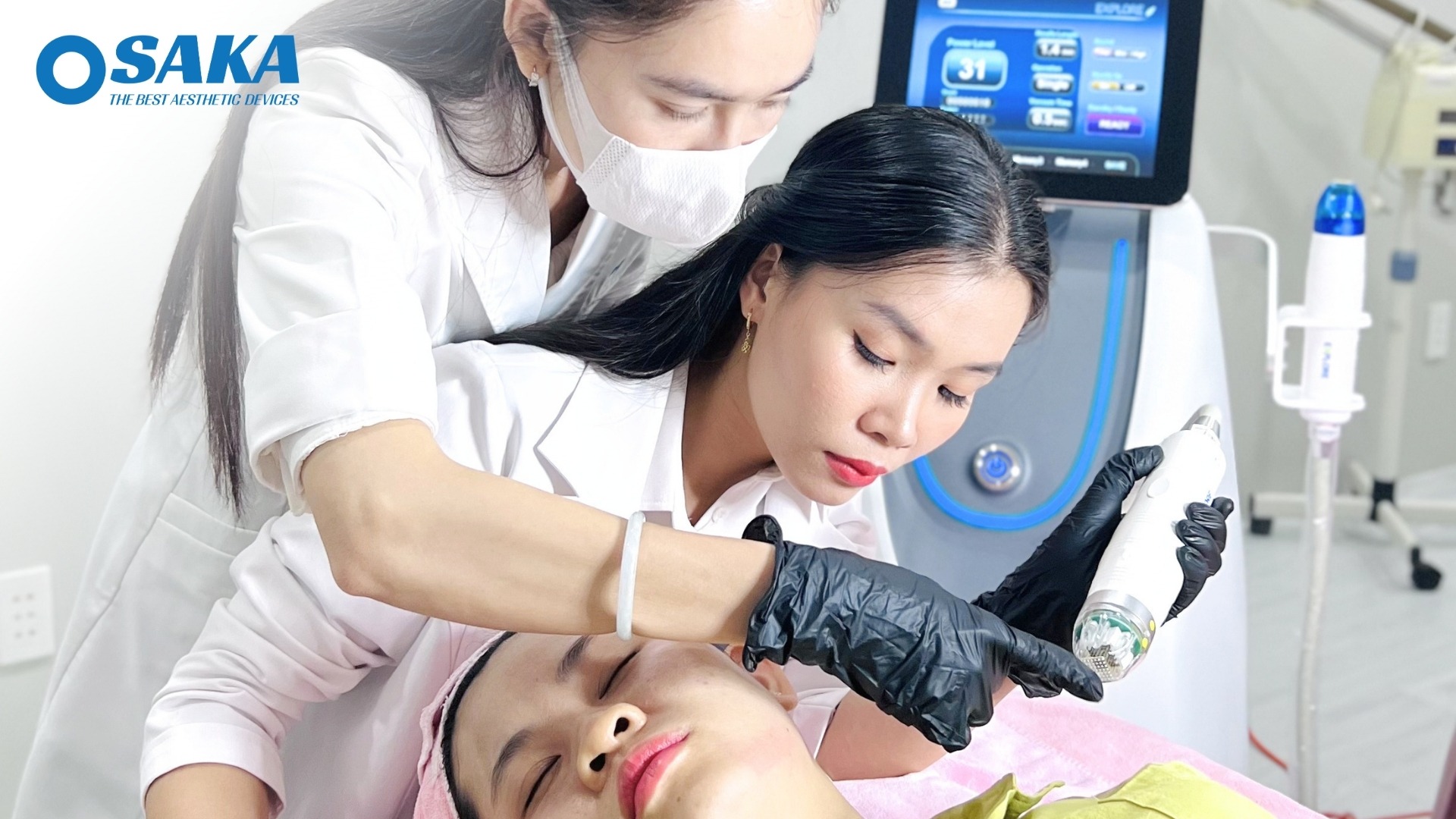 Chuẩn Hoá Tư Duy Lâm Sàng – OSAKA Chuyển Giao Hệ Thống RF VI ĐIỂM QUANTUS PLUS ITALY Cho MỘC BEAUTY SPA MOC BEAUTY 5