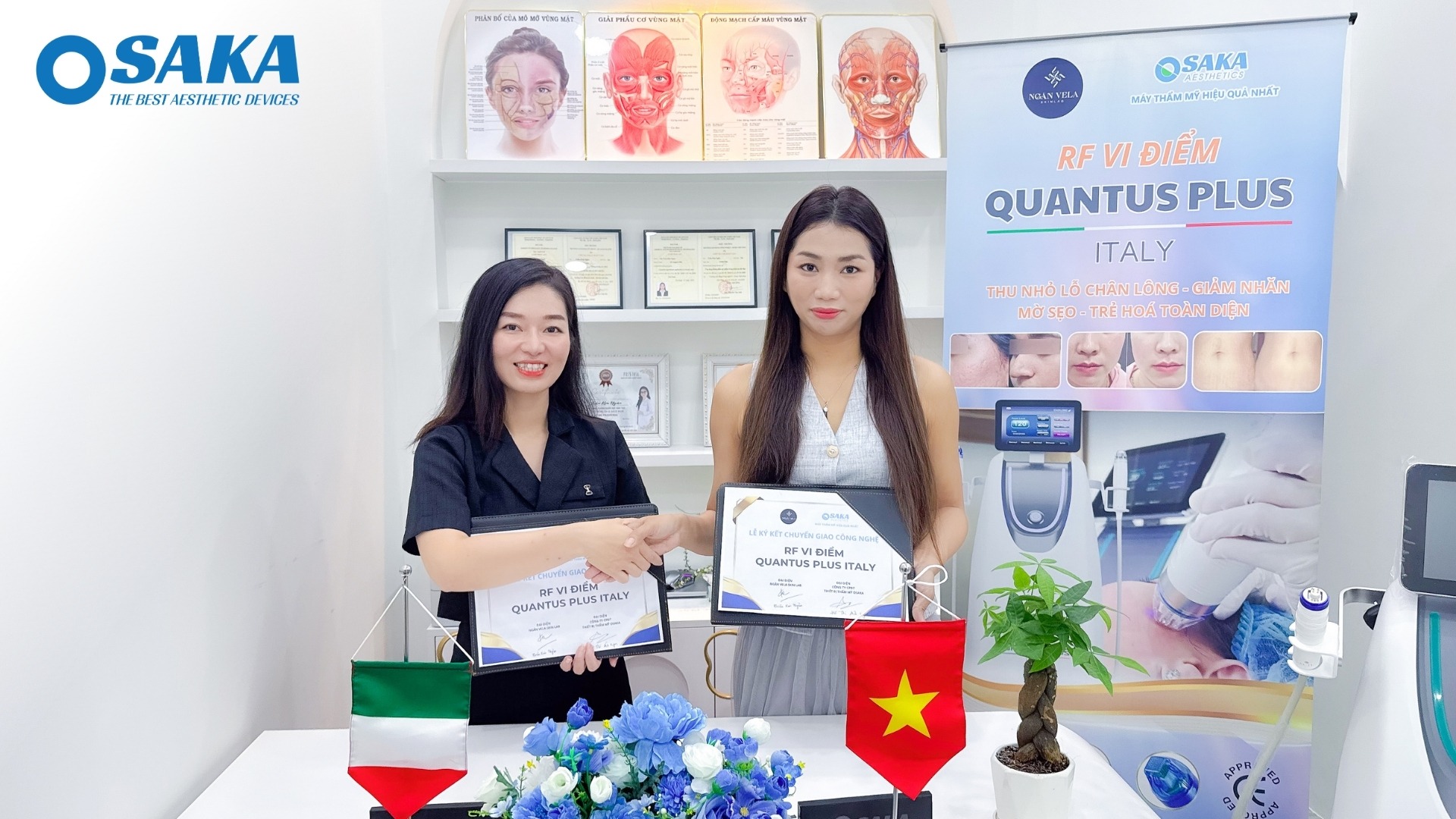 Ngân Vela Spa Nâng Cấp Liệu Trình Trẻ Hóa & Điều Trị Làn Da Với Công Nghệ RF Vi Điểm QUANTUS PLUS ITALY NGANVELA 11