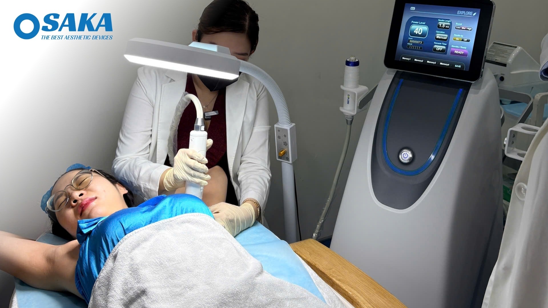 Phòng Khám Da Liễu Rio Khẳng Định Tiêu Chuẩn Trẻ Hóa Y Khoa Cùng Công Nghệ RF Needle Quantus Plus Italy PKDL RIO 1
