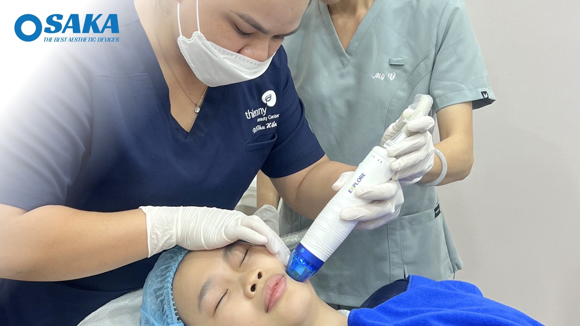 Đột Phá Công Nghệ Tái Tạo Da – OSAKA Chuyển Giao Hệ Thống RF VI ĐIỂM QUANTUS PLUS Đến THIỆN MỸ BEAUTY CENTER THAM MY THIEN MY 2