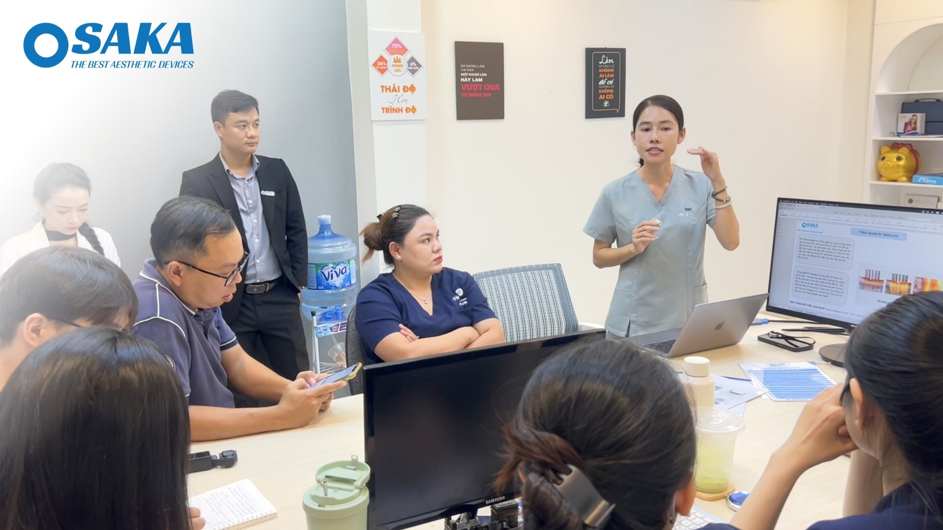 Đột Phá Công Nghệ Tái Tạo Da – OSAKA Chuyển Giao Hệ Thống RF VI ĐIỂM QUANTUS PLUS Đến THIỆN MỸ BEAUTY CENTER THAM MY THIEN MY 8