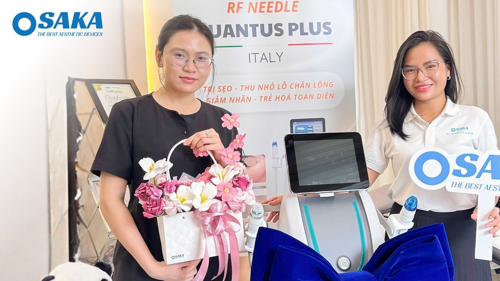 Đột Phá Tái Tạo Nền Da- OSAKA Chuyển Giao Công Nghệ RF NEEDLE QUANTUS PLUS ITALY Cho VY’S AESTHETICS Vys Aesthetics 8