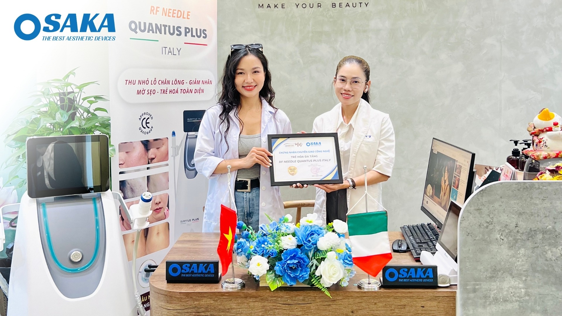 Nâng Chuẩn Trị Liệu Đa Tầng – Lễ Chuyển Giao Công Nghệ RF Needle Cho Hidden Beauty Spa HIDDEN SPA 6