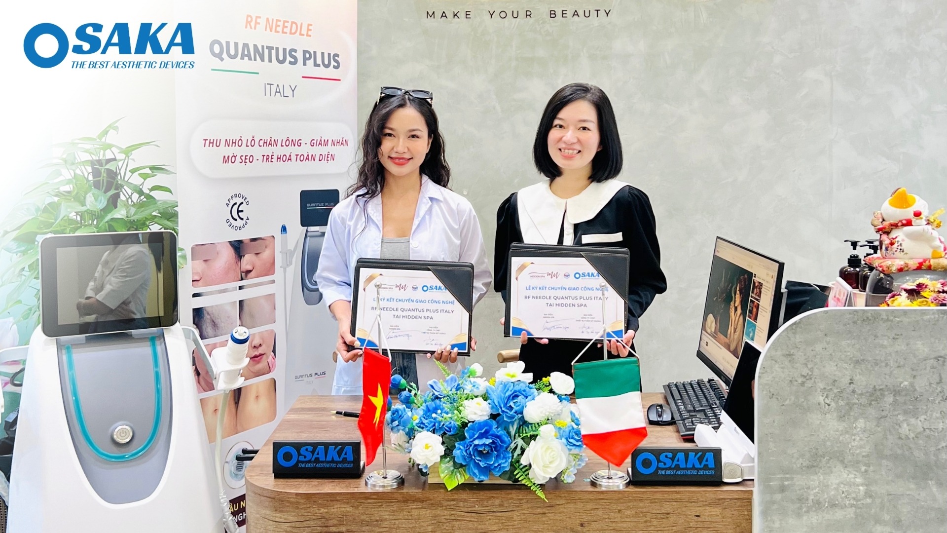 Nâng Chuẩn Trị Liệu Đa Tầng – Lễ Chuyển Giao Công Nghệ RF Needle Cho Hidden Beauty Spa HIDDEN SPA 8