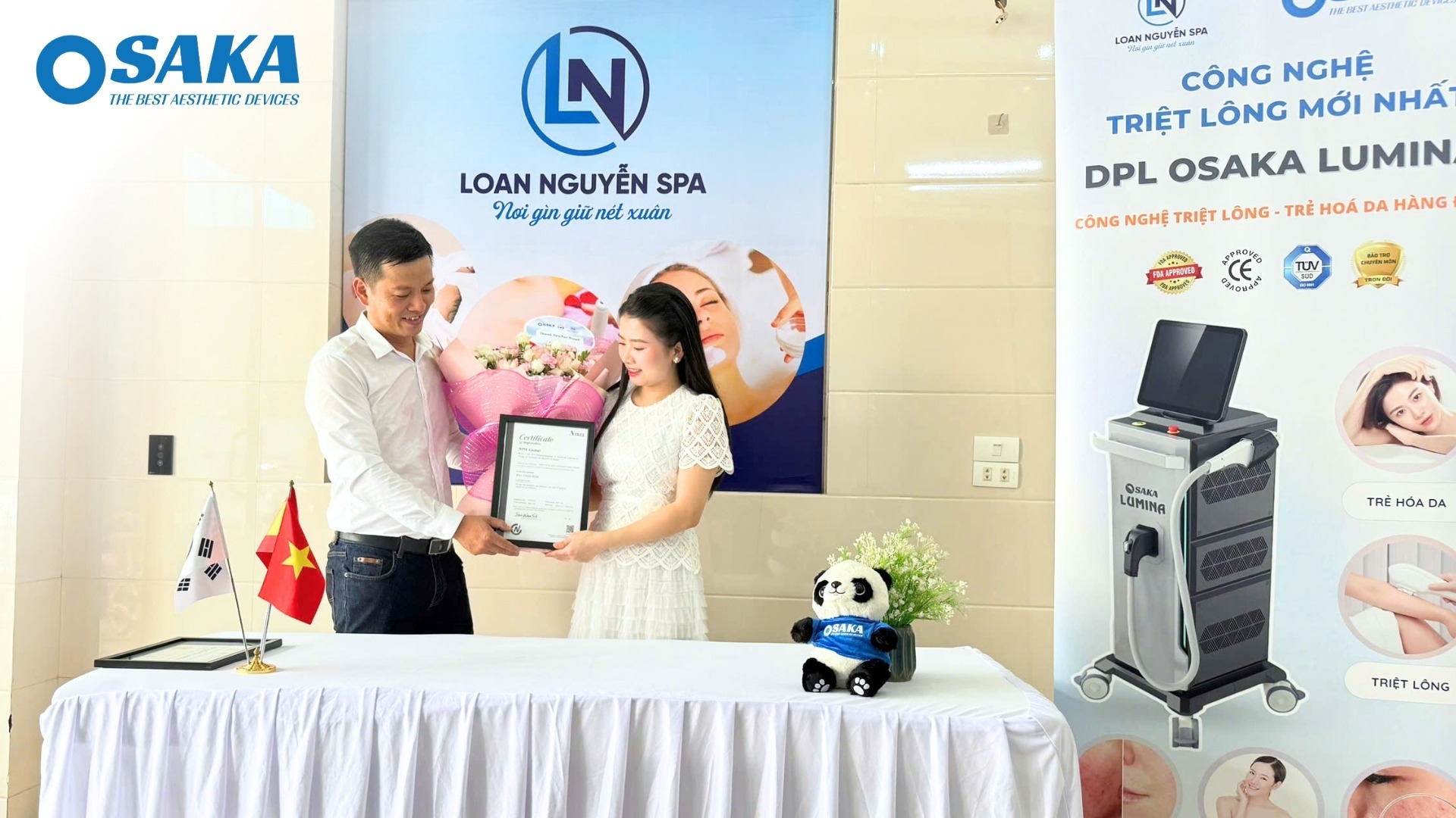 Loan Nguyễn Spa Bứt Phá Tiêu Chuẩn Trẻ Hóa & Dọn Sạch Vi-Lông Với Bộ Đôi Công Nghệ OSAKA Lumina & Cool Relax LOAN NGUYEN SPA 2