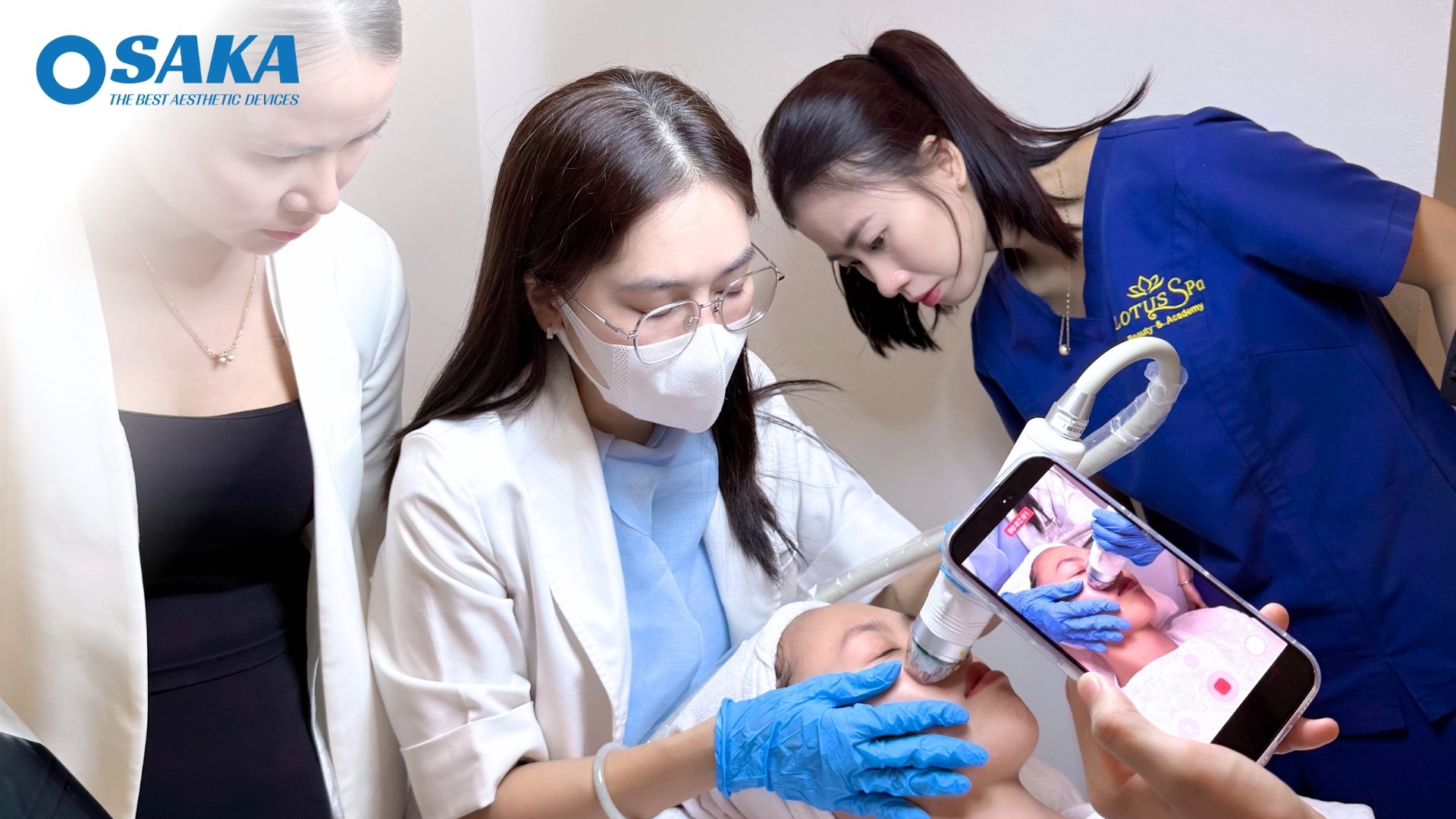 Đột Phá Tái Tạo Cấu Trúc Da - OSAKA Chuyển Giao Công Nghệ RF Needle Quantus Pro Italy Cho Lotus Spa Beauty & Academy Bắc Ninh LOTUS SPA 2