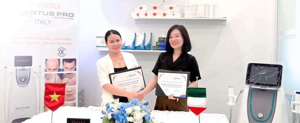 Đột Phá Tái Tạo Cấu Trúc Da - OSAKA Chuyển Giao Công Nghệ RF Needle Quantus Pro Italy Cho Lotus Spa Beauty & Academy Bắc Ninh LOTUS SPA 3