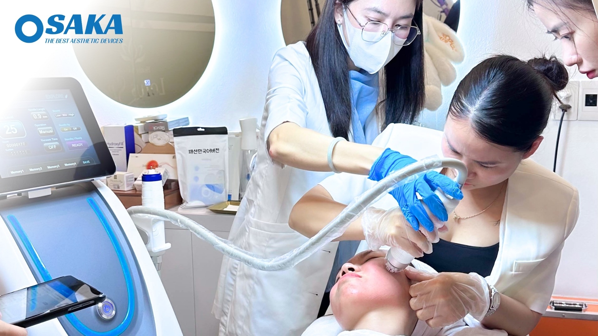 Đột Phá Tái Tạo Cấu Trúc Da - OSAKA Chuyển Giao Công Nghệ RF Needle Quantus Pro Italy Cho Lotus Spa Beauty & Academy Bắc Ninh LOTUS SPA 6