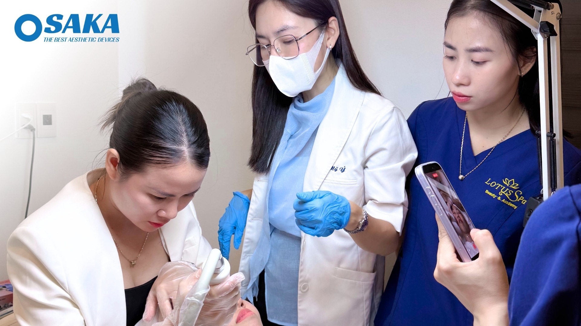 Đột Phá Tái Tạo Cấu Trúc Da - OSAKA Chuyển Giao Công Nghệ RF Needle Quantus Pro Italy Cho Lotus Spa Beauty & Academy Bắc Ninh LOTUS SPA