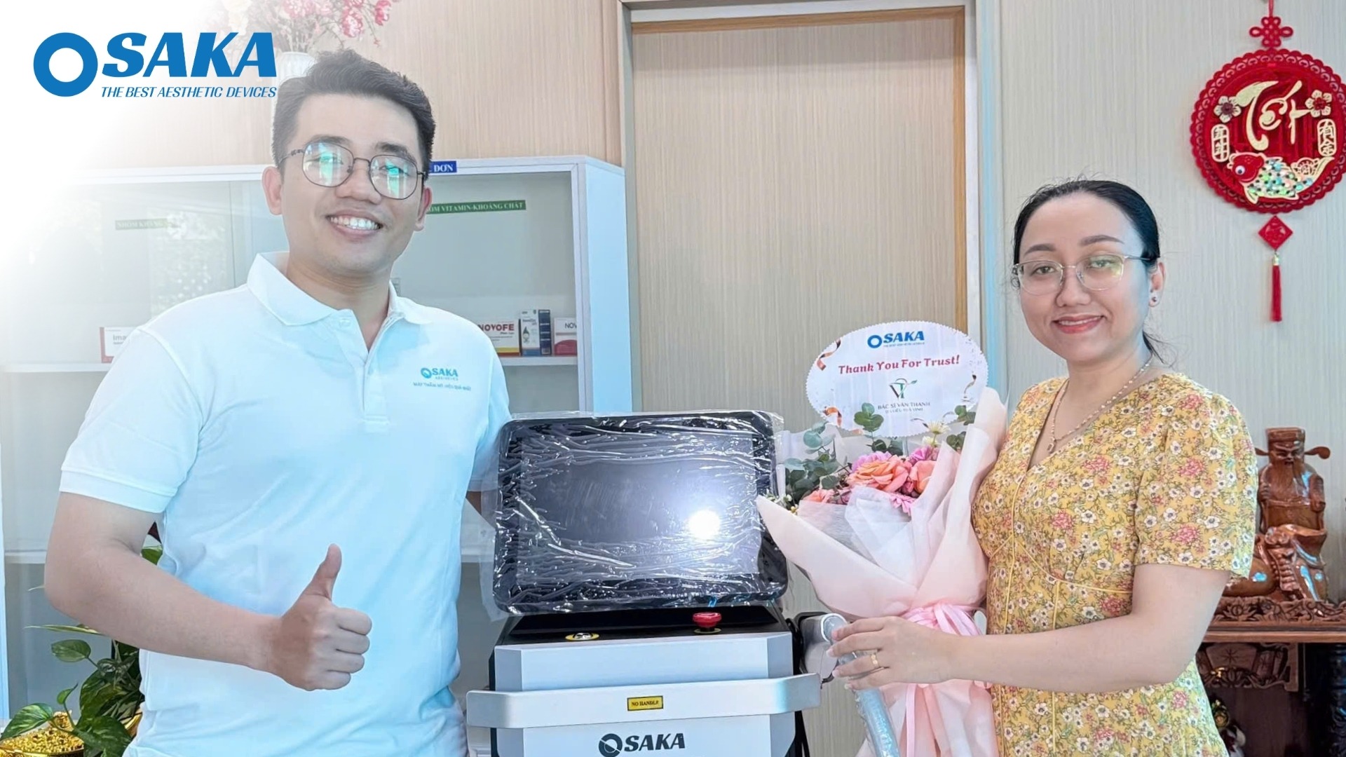 Phòng Khám Da Liễu Bác Sĩ Vân Thanh Chuẩn Hóa Liệu Trình Triệt Lông Y Khoa Với Siêu Công Nghệ OSAKA Lumina PKDL BS VAN THANH