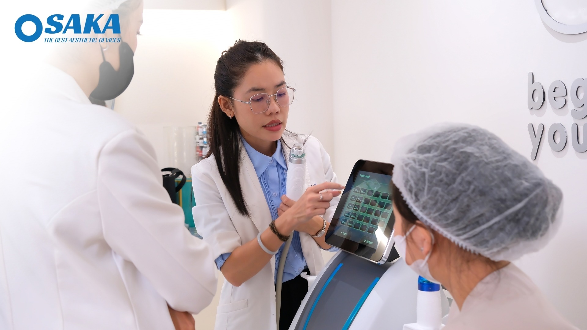 Khai Mở Kỷ Nguyên Trẻ Hóa Đa Tầng - OSAKA Chuyển Giao RF Needle Quantus Pro Italy Cho Phòng Khám Da Liễu Unity Beauty PKDL UNITY