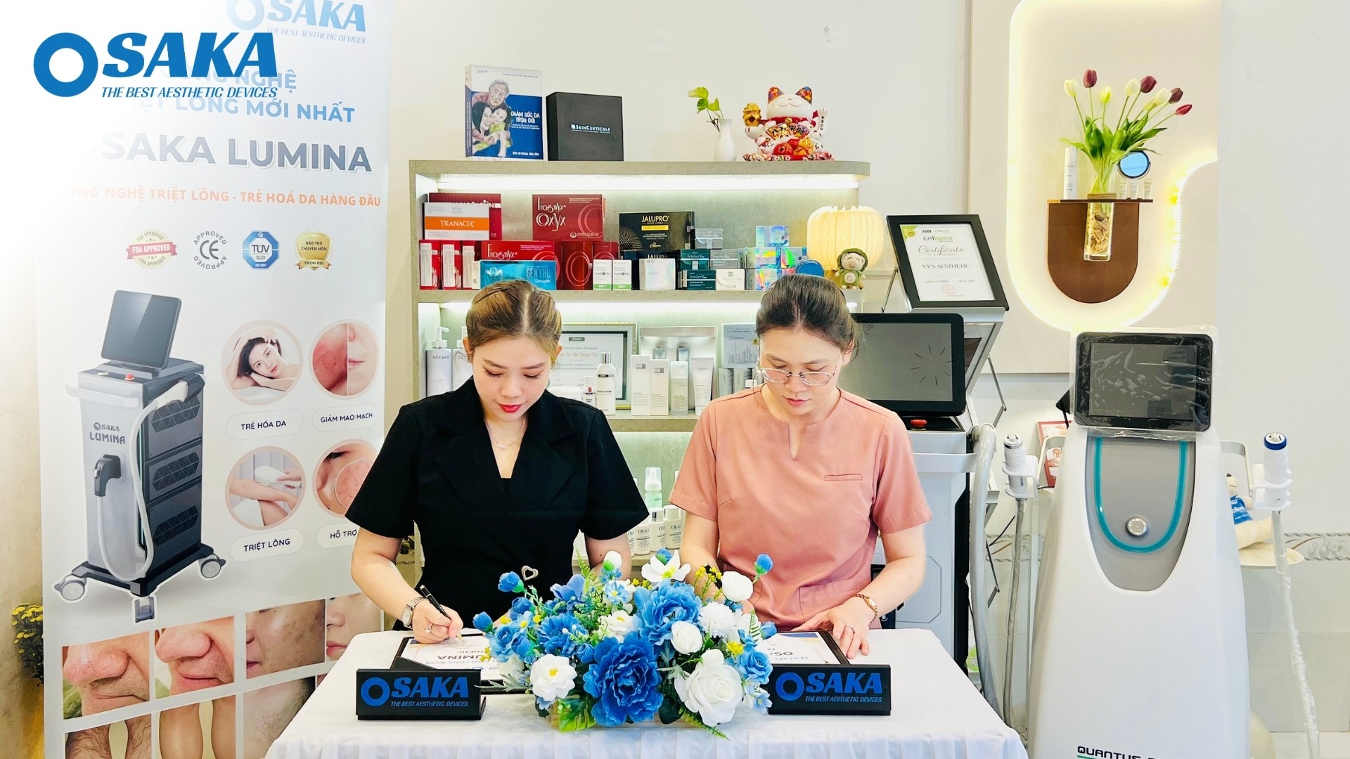 Vy’s Aesthetic Kiến Tạo Chuẩn Mực Thẩm Mỹ Mới – Đột Phá Triệt Lông & Trẻ Hóa Da Với OSAKA Lumina VyS AESTHETIC 4