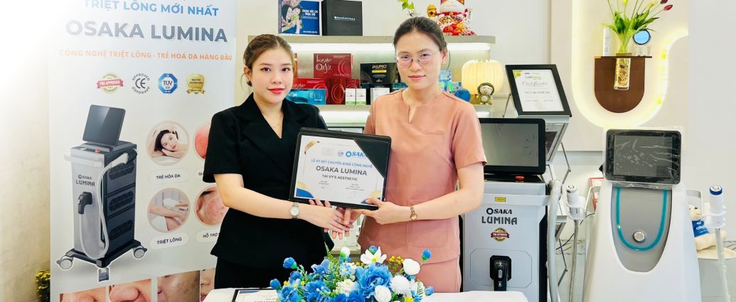 Vy’s Aesthetic Kiến Tạo Chuẩn Mực Thẩm Mỹ Mới – Đột Phá Triệt Lông & Trẻ Hóa Da Với OSAKA Lumina VyS AESTHETIC 5