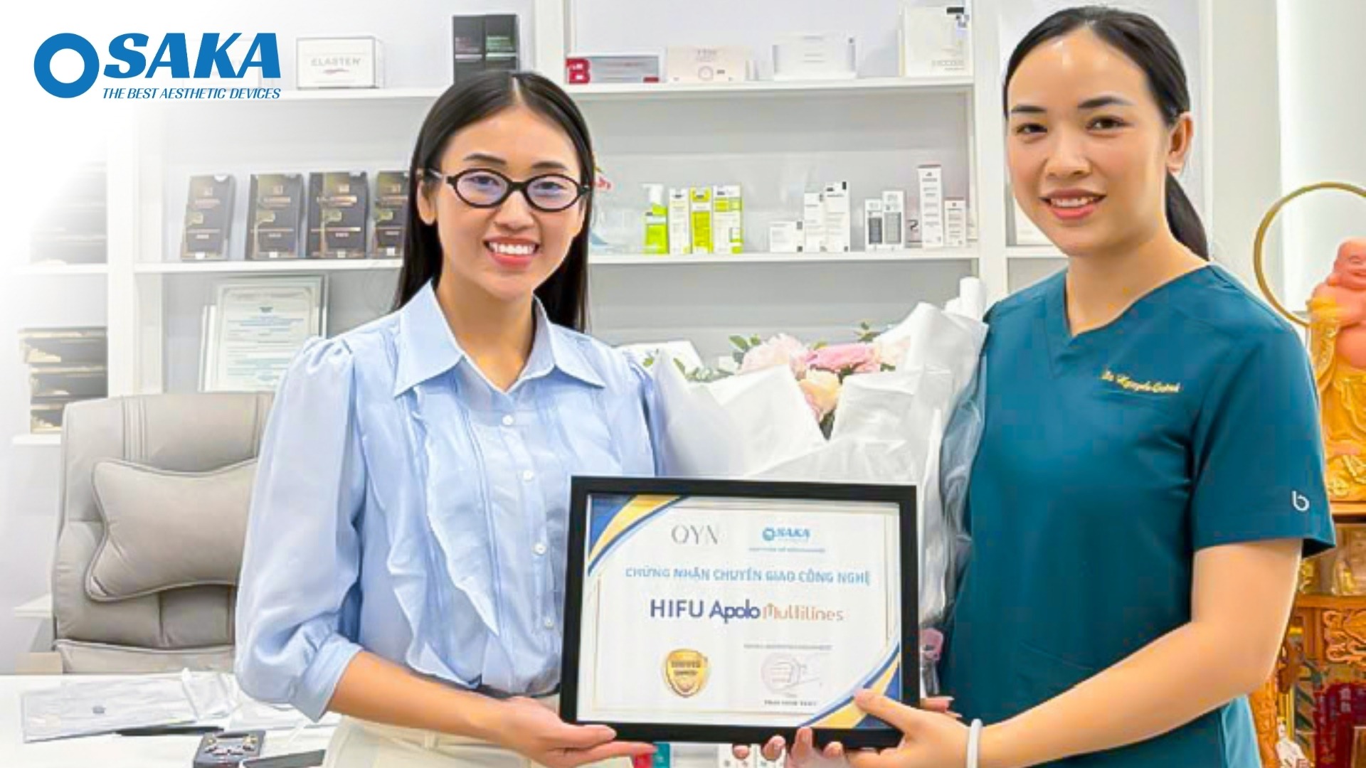 QYN Medical Khẳng Định Chuẩn Mực Trẻ Hóa Y Khoa – Chuyển Giao Siêu Công Nghệ HIFU Apolo Multilines QYN 1