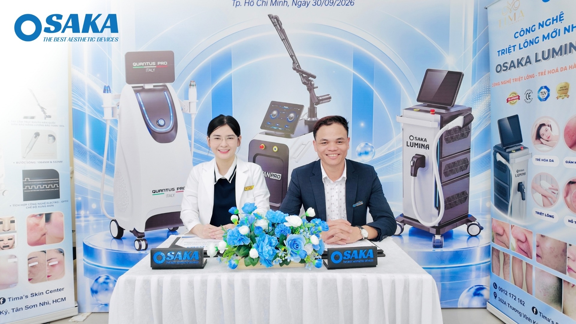 Tima Spa Kiến Tạo Hệ Sinh Thái Thẩm Mỹ Đa Tầng: Bứt Phá Hiệu Quả Điều Trị Với Bộ Ba Công Nghệ RF Needle, OSAKA Lumina & Laser Nd Yag TITAN TIMA 6